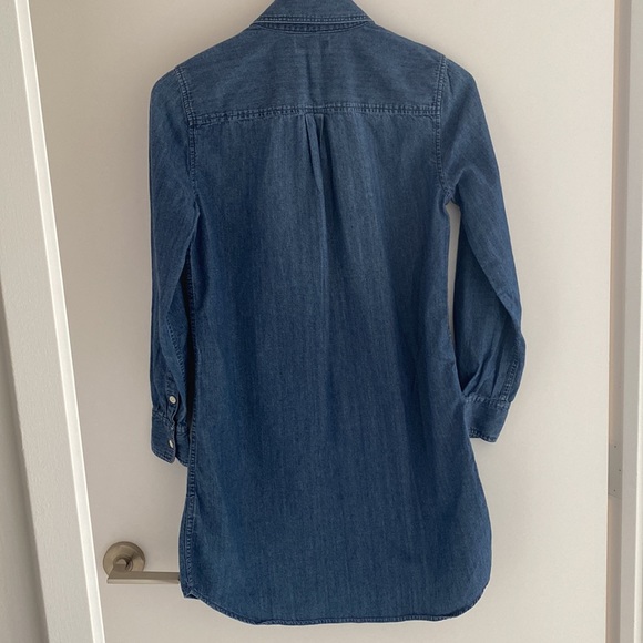 Chambray Pullover Button Collared - One Pocket - Picture 5 of 6